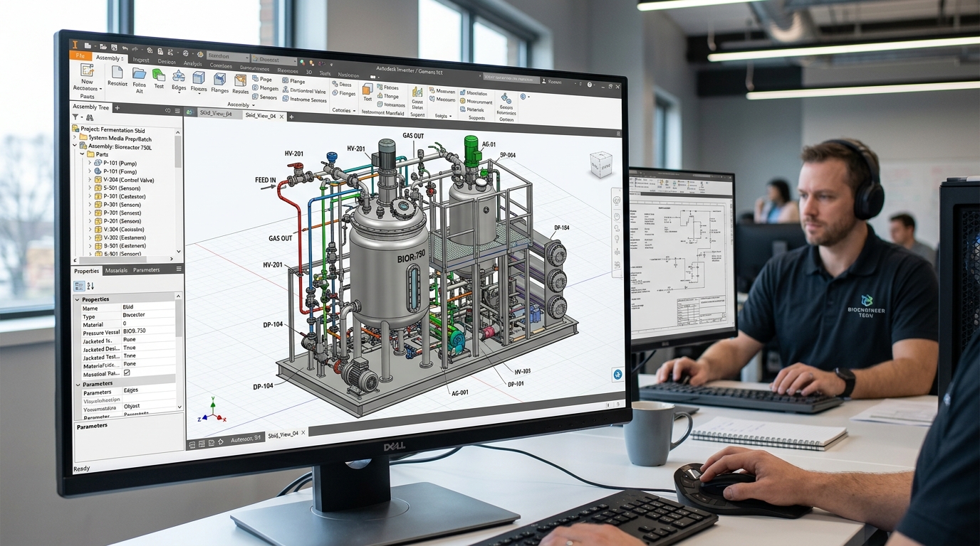 Advanced Design - 3D CAD Engineering and Piping Simulation